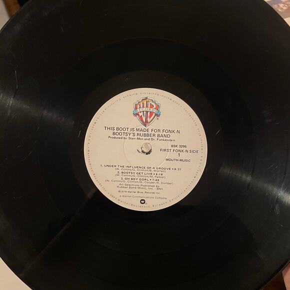 Bootsys Rubber Band - This Boot Is Made For Fonk-N LP vinyl - Picture 3 of 4